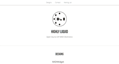 Desktop Screenshot of highlyliquid.com
