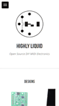 Mobile Screenshot of highlyliquid.com
